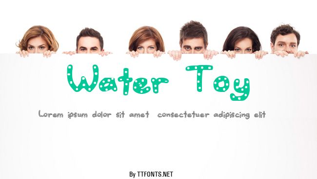 Water Toy example